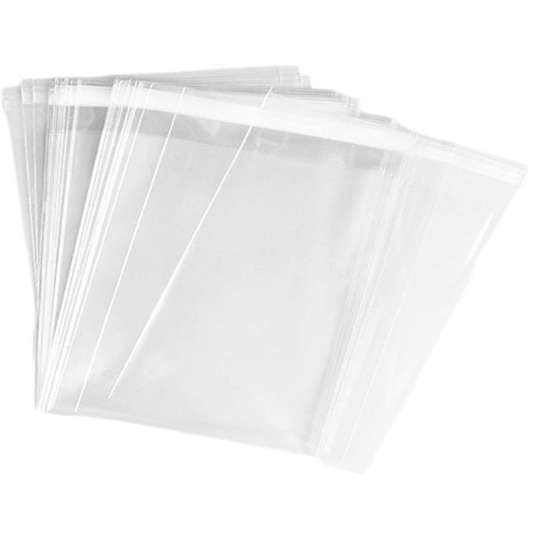 Sacchetti trasparenti in PP smerigliato con manici confezione
